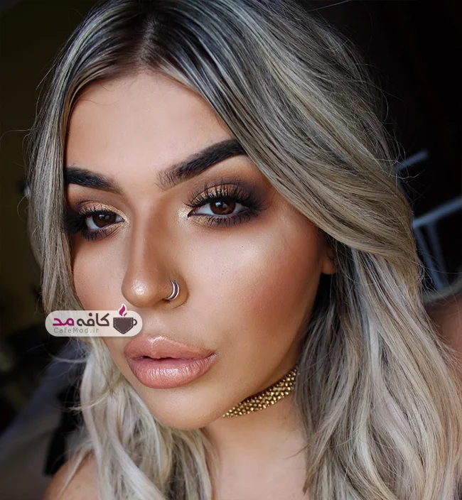 مدل آرایش صورت Kylee Taylor