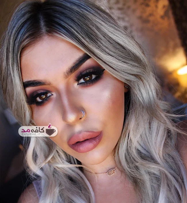 مدل آرایش صورت Kylee Taylor
