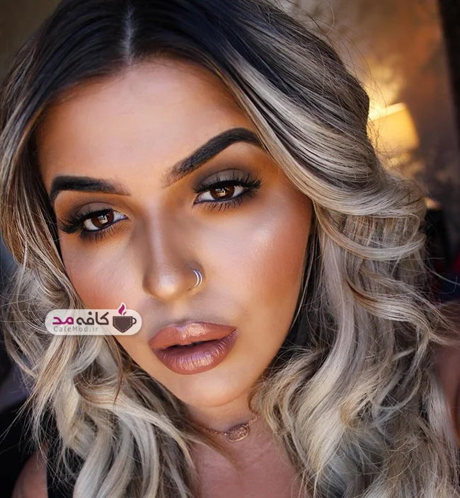 مدل آرایش صورت Kylee Taylor