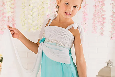 مدل لباس دخترانه مجلسی little princess 3