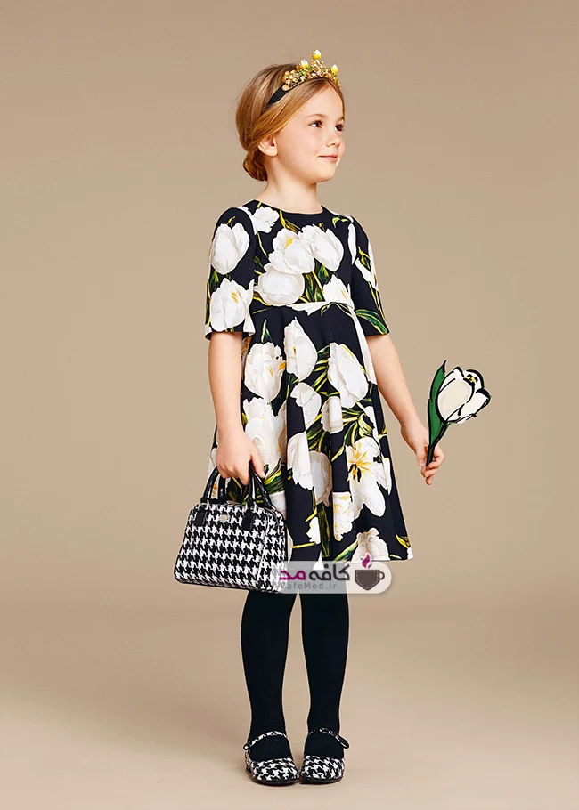 مدل لباس دخترانه مجلسی DolceGabbana