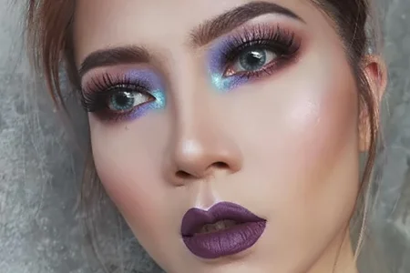 مدل آرایش صورت فانتزی 12