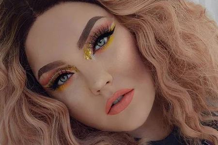 آرایش چشم فانتزی 13