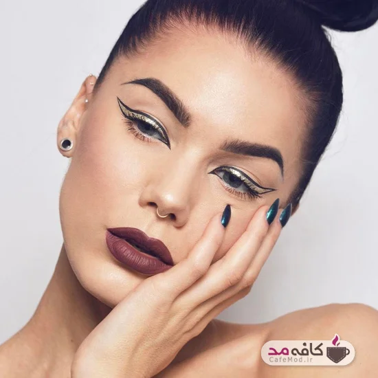 مدل زیبای میکاپ چهره