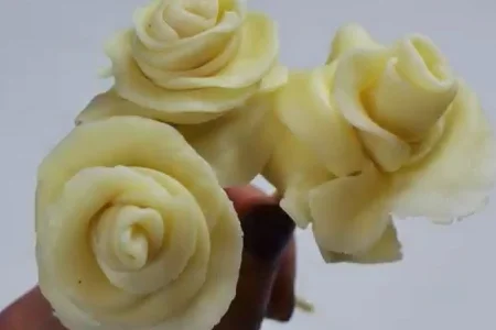 فیلم آموزش درست کردن گل رز شکلاتی 2