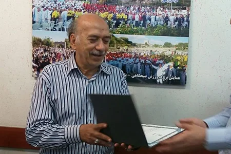مهدی صباغی و شفا در حرم امام رضا 2