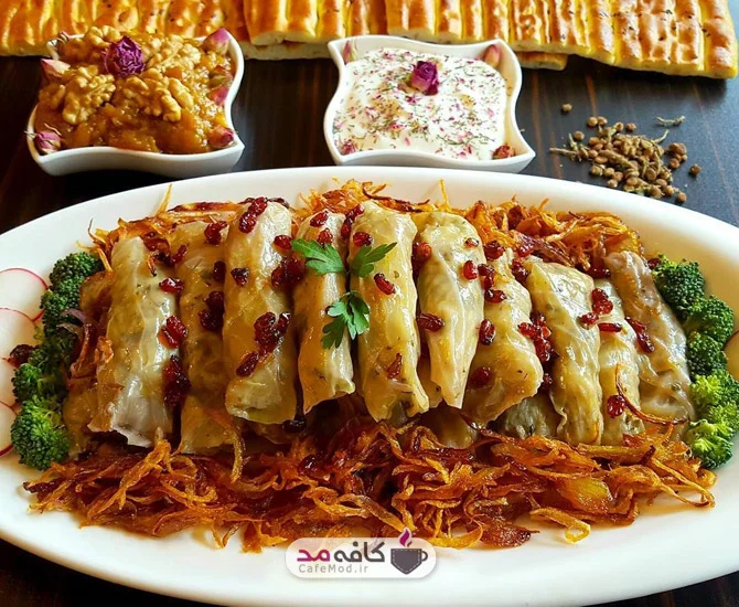 طرز تهیه دلمه برگ کلم