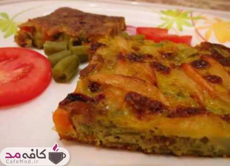 طرز تهیه کوکوی لوبیا سبز