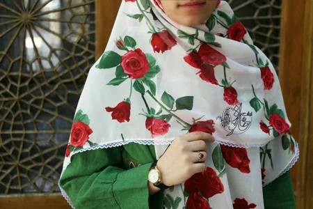 مدل روسری های نبات خاتون 11