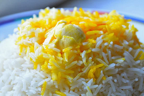 ترفند پخت و دم کردن برنج مجلسی 1