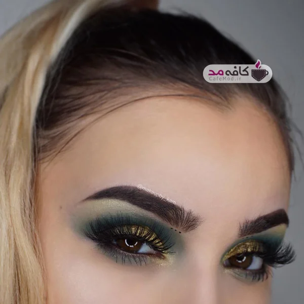 مدل آرایش چشم و صورت