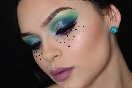 مدل آرایش صورت زیبا 11