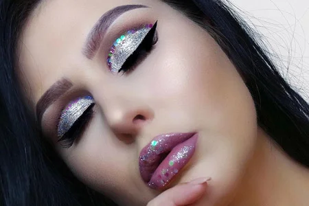 مدل آرایش غلیظ چهره 13