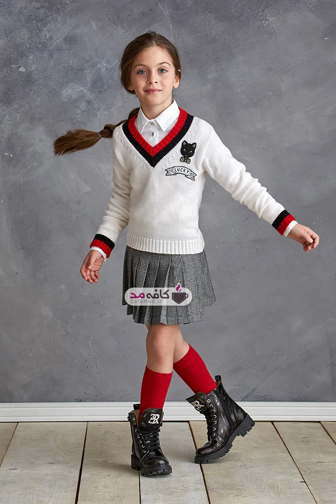 مدل لباس پاییزه دخترانه Ermannoscervino