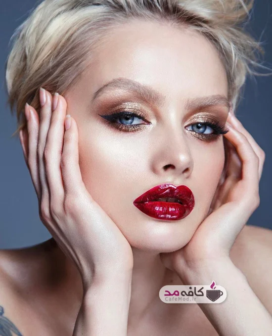 مدل آرایش فشن و غلیظ