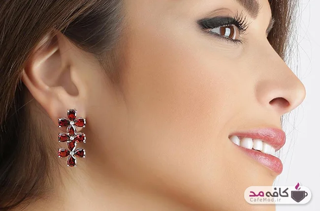 مدل انگشتر و گوشواره Hiva mirbaha