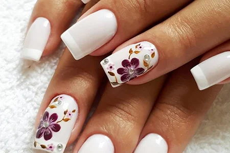 مدل های زیبا از طراحی روی ناخن 10