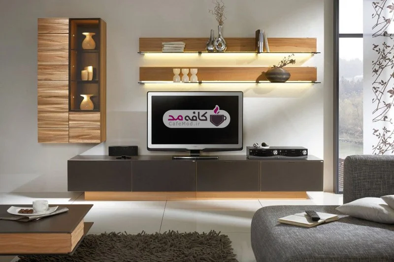 مدل قفسه دیواری مدرن و شیک