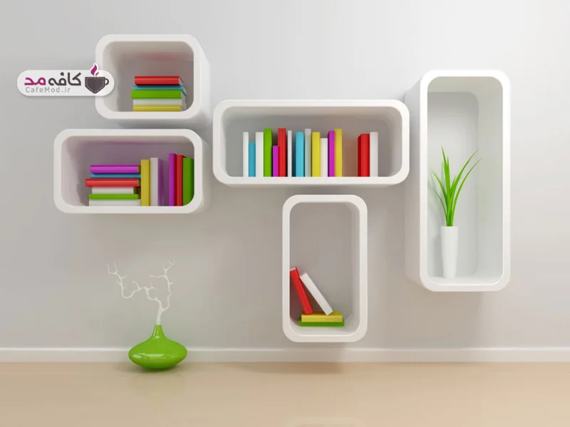 مدل قفسه دیواری مدرن و شیک