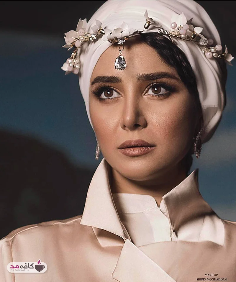 الناز حبیبی مدل تبلیغاتی یک سالن زیبایی شد