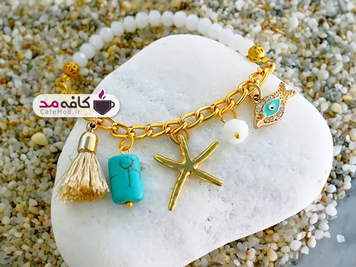 آموزش ساخت دستبند با ستاره دریایی