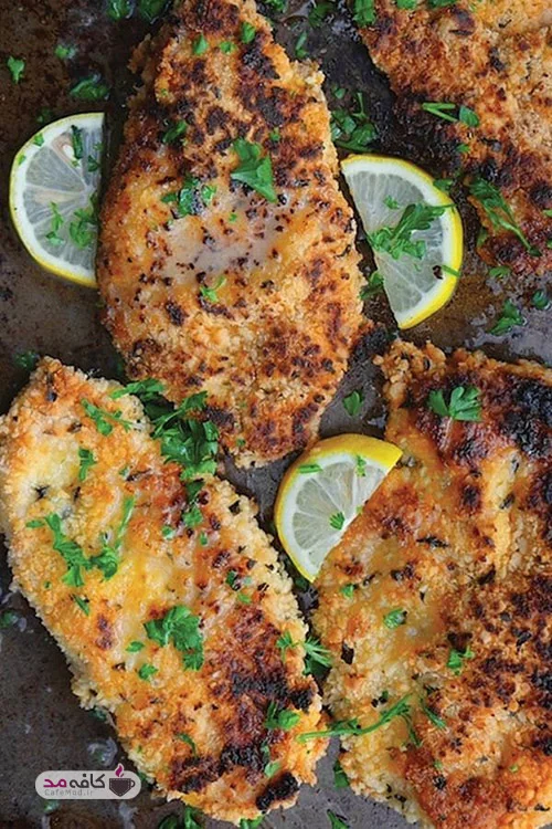 طرز تهیه سینه مرغ سیر دار رژیمی