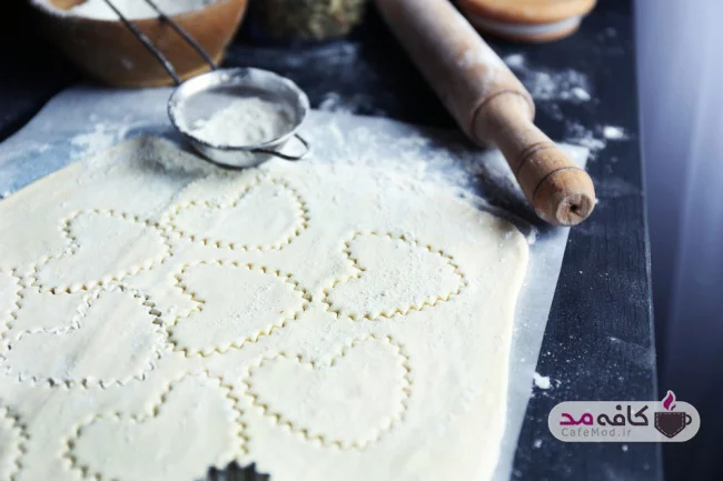 طرز تهیه کوکی قلبی