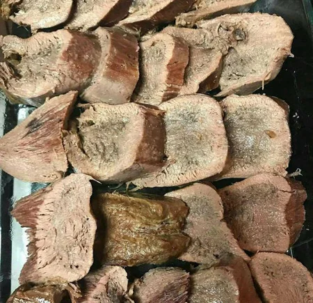 طرز تهیه خوراک زبان با سس قارچ