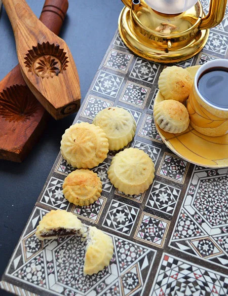 طرز تهیه کلوچه معمول عربی برای ماه رمضان