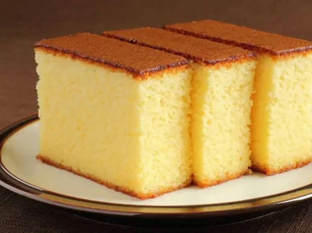 کیک اسفنجی ساده