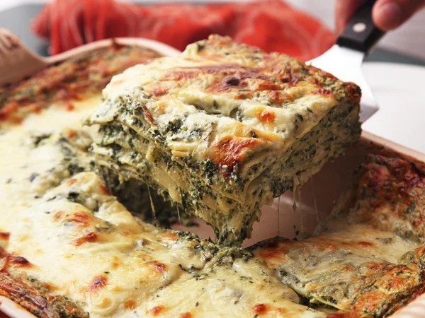 طرز تهیه لازانیا اسفناج