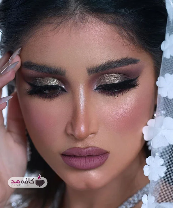 مدل آرایش شب مجلسی