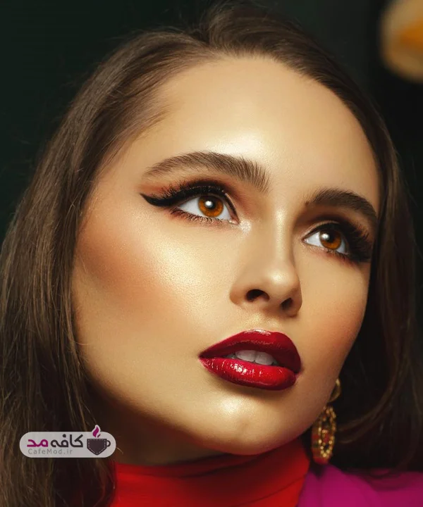 مدل آرایش شب مجلسی