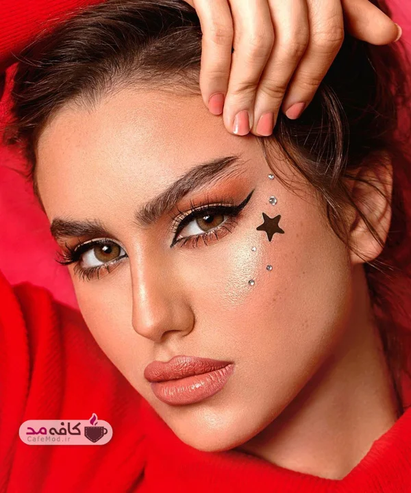مدل آرایش شب مجلسی