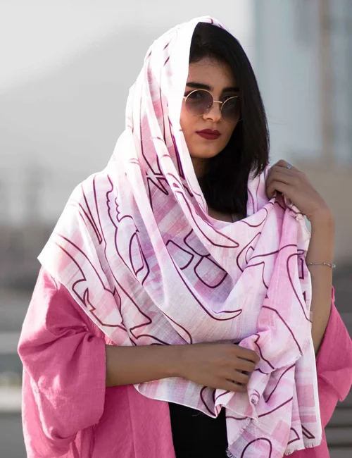 برندهای ایرانی و انواع مدل شال و روسری