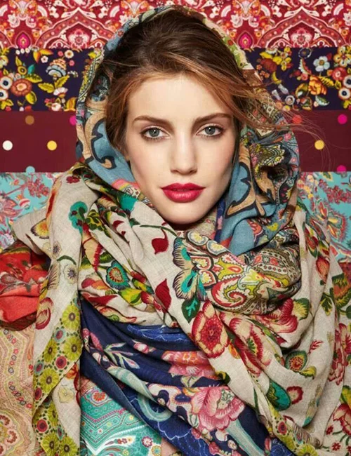 برندهای ایرانی و انواع مدل شال و روسری