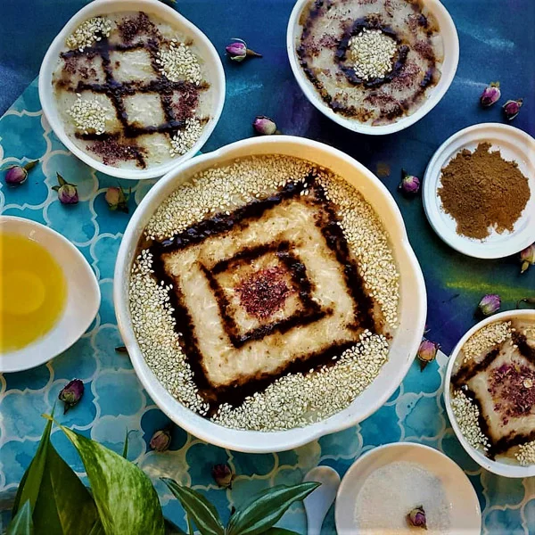 طرز تهیهی حلیم شیر