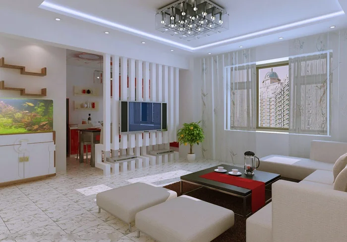 دیوار کاذب تلویزیون