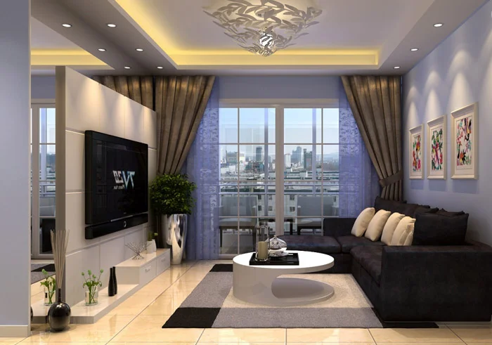 دیوار کاذب تلویزیون