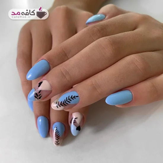 مدل آرایش ناخن با لاک
