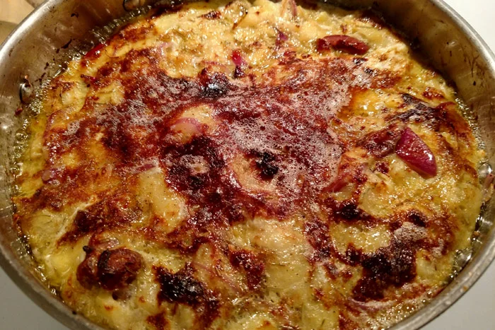 طرز تهیه املت خرما