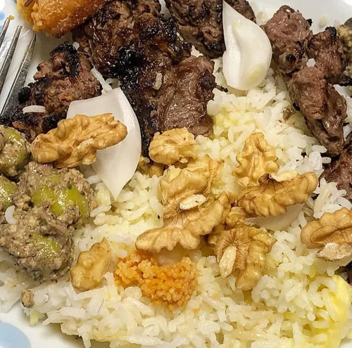 طرز تهیه پلا کباب