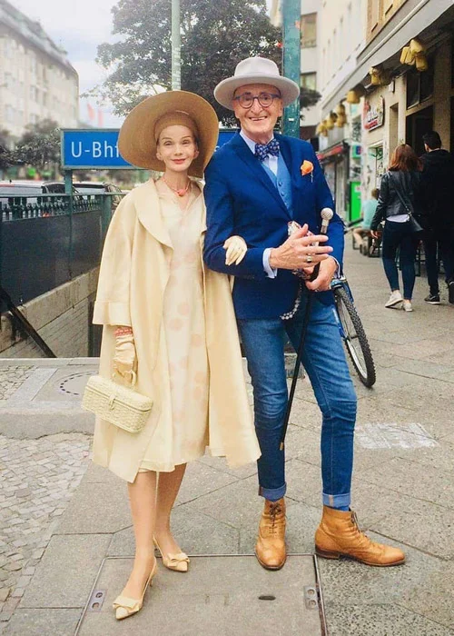 استایل جذاب زوج سالمند