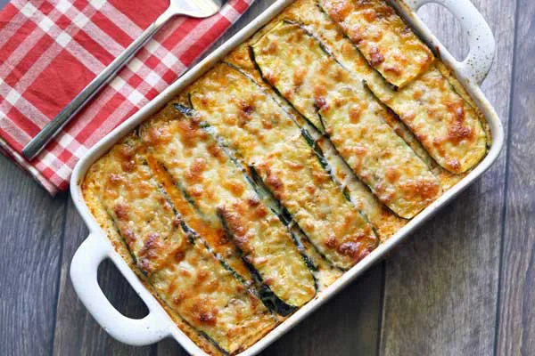 طرز تهیه لازانیا رژیمی با کدو