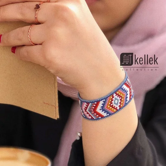مدل زیورآلات منجوق بافی