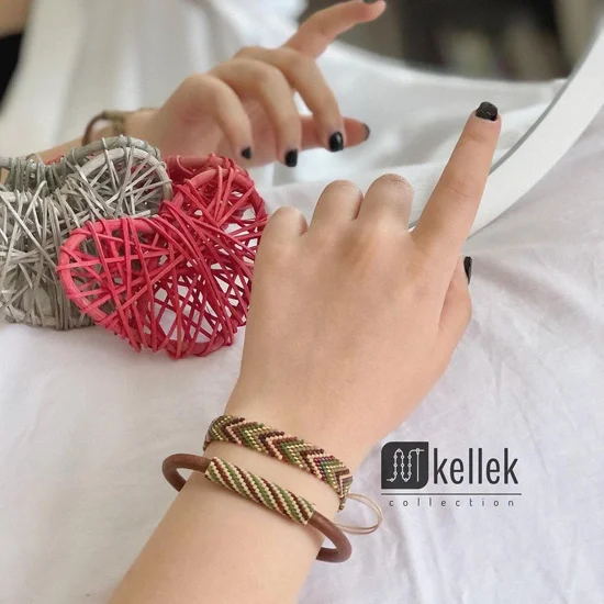مدل زیورآلات منجوق بافی